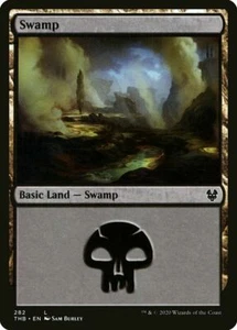 *FOIL* MTG Magic - SWAMP 282 - Theros: Beyond Death (THB) MINT - Picture 1 of 1