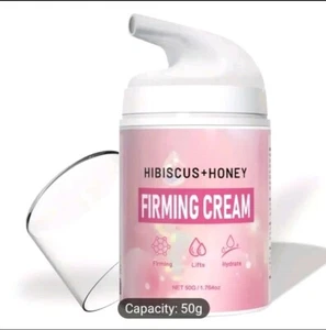 HIBISCUS And HONEY FIRMING CREAM NECK FACE FIRMING CREAM ANTI WRINKLE LIFTING - Picture 1 of 6