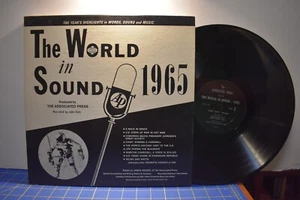 John Daly The World in Sound 1965 LP The Associated Press AP-1101 Mono - Picture 1 of 2