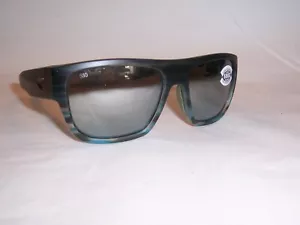 NEW COSTA DEL MAR SUNGLASSES SAMPAN REEF/GRAY SILVER MIRROR 580G $279 POLARIZED - Picture 1 of 7