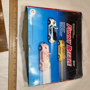 12 Volkswagen Motorized Cars Beetle Funny car NEW IN BOX DIECAST Plastic - Picture 1 of 8