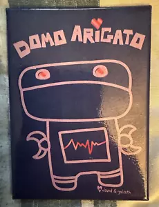 Domo Arigato Robot 3.5" x 2.5" Magnet by Ata-Boy, David + Goliath Inc, 2009 - Picture 1 of 2