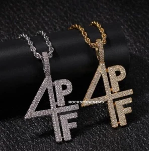 4PF Custom Made To Order 925 Sterling Silver Pendant RSG864 - Picture 1 of 2