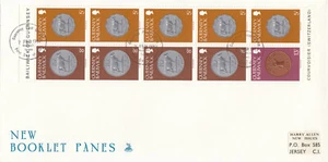 Münzen Heft GB Guernsey Merkur FDC 1982 (98765)  - Bild 1 von 1