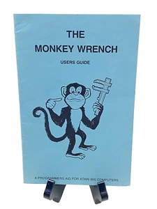 THE MONKEY WRENCH USERS GUIDE MANUAL FOR ATARI (1981) - Picture 1 of 9