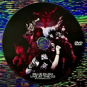 BILLIE EILISH LIVE AT THE O2 (EXTENDED CUT) DVD Happier Than Ever (1 Hr 36 Mins) - Picture 1 of 4