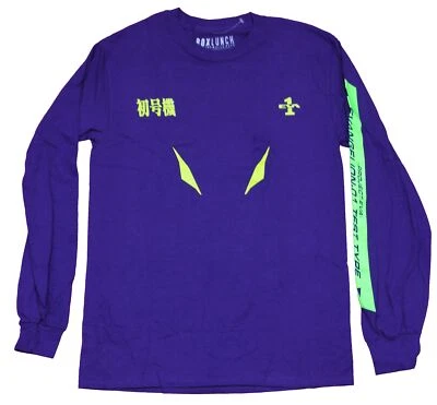 Nueva Camiseta Neon Genesis Evangelion Adulto - Diseño EVA Mecánico Trasero y Delantero Foto 1 de 2