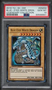 2010 Yu-Gi-Oh! Legendary Collection Blue-Eyes White Dragon #LC01-EN004 PSA 10 💎 - Picture 1 of 2