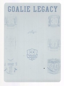 KIPRUSOFF/VERNON/LEMELIN/KIDD/TUREK 2017 LEAF MASKED MEN PRINTING PLATE 1/1