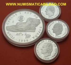 CULTURA y NATURALEZA 2000 10000 PESETAS 1996 PLATA SI CÁPSULAS NO ESTUCHE FNMT - Imagen 1 de 2