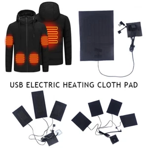 Chaleco eléctrico USB Chaqueta Ropa Almohadilla térmica Calentador Invierno Cálido Térmico Guerra @ - Imagen 1 de 15