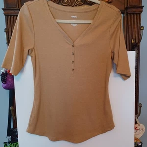 Sonoma maglione donna leggero caramello maglia pullover maglietta MED - Foto 1 di 3