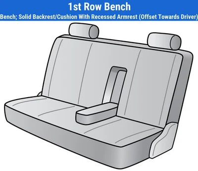 Fundas de asiento Southwest Sierra para camioneta GMC K35/K3500 1970-1974 Foto 1 de 4