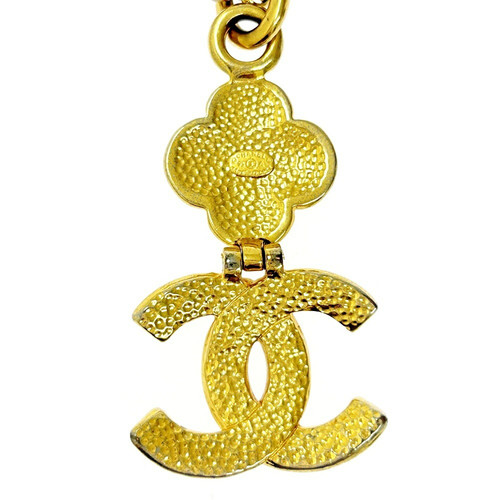 Collana CHANEL Matelasse Coco Logos Oro 95A Accessorio Vintage