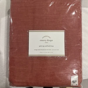 New Pottery Barn Emery Curtains.   50x84. Sold in Pairs -2 pair  available  - Picture 1 of 4