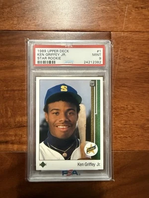 1989 Upper Deck - Ken Griffey Jr #1 (RC) - PSA 9 - Image 1 of 2