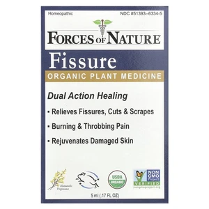 Fissure, Organic Plant Medicine, 0.17 fl oz (5 ml) - Picture 1 of 3