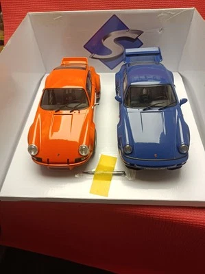 PORSCHE 911 CARRERA RSR E TURBO SOLIDO 1/18  NO SPARK, MINICHAMPS, WERK , CMR - Immagine 1 di 4