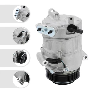 Air AC Compressor with Clutch for 2016-2022 Chevrolet Malibu L4 1.5L 84364335 - Bild 1 von 17