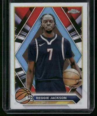 2023-24 Topps Chrome #168 Reggie Jackson Refractors - Image 1 of 2