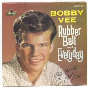 BOBBY VEE, "RUBBER BALL" - Picture 1 of 4