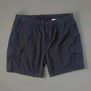 Tommy Bahama Sandbar Cargo Shorts Herren XXL schwarz weites Bein Relax Fit Stretchbund - Bild 1 von 13