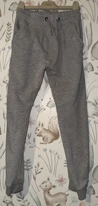 Girls Age 10 (9-10 Years) Next 2024 Grey Jogging Bottoms - Picture 1 of 3