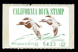 momen: US Stamps CA-2 California State Duck Mint OG NH VF - Picture 1 of 1