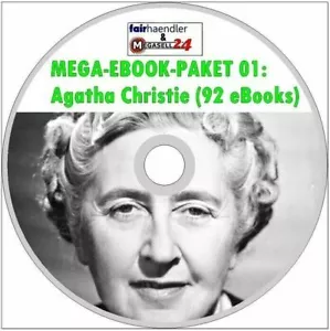 ☝ MEGA EBOOK PAKET 01 Agatha Christie - Miss Marple 92 eBooks Poirot CD MENÜ Neu - Bild 1 von 5