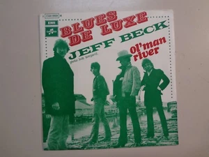 JEFF BECK: (From Yardbirds) Blues De Luxe-Ol’Man River-France 7" 68 Columbia PSL - Picture 1 of 4
