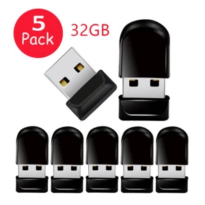 1/3/5 PCS 32GB Mini USB Stick 2.0 Speicherstick Micro USB Flash Drive Pen Drive - Bild 1 von 15