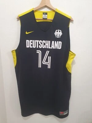 Camiseta de baloncesto de la NBA Dirk Nowitzki Nike Alemania talla L Foto 1 de 4