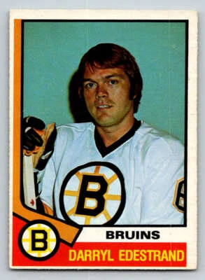 1974-75 O-Pee-Chee #313 Darryl Edestrand (ref 200814) - Image 1 of 2