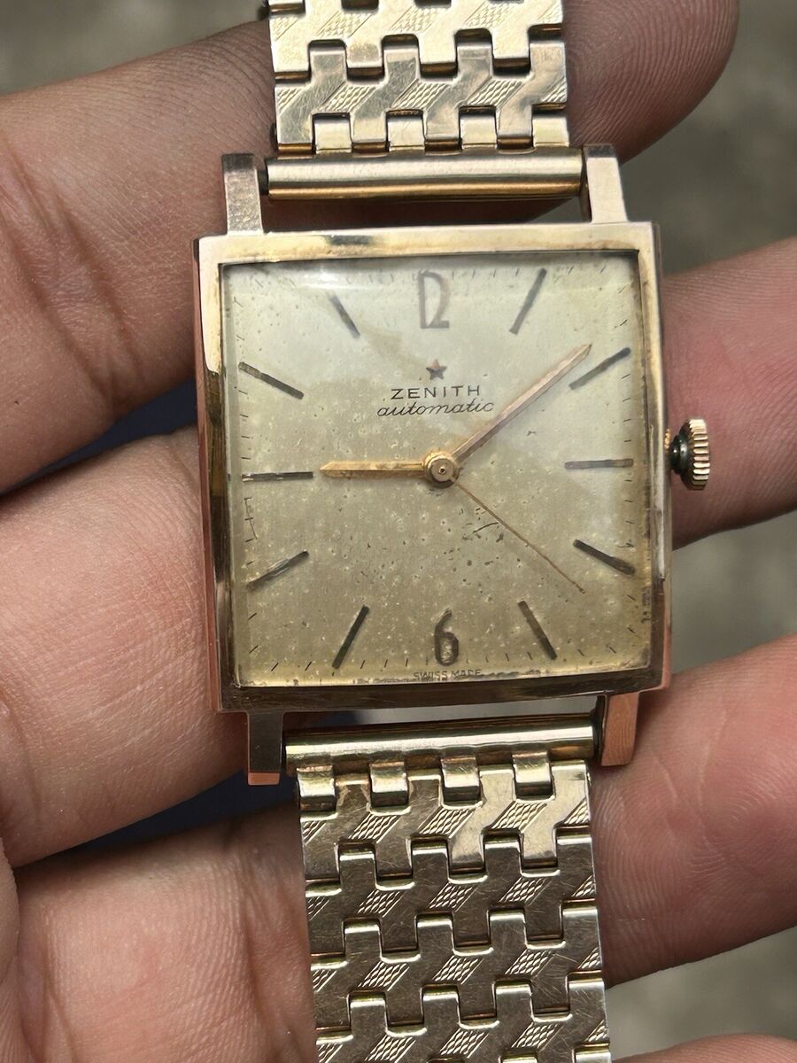 Zenith Gold Wristwatches for sale - eBay Zenith Gold Wristwatches for sale - eBay