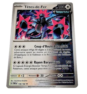 carte POKEMON tetes-de-fer n° 152/182 temps futur PV130 2023 francaise holo - Picture 1 of 2