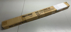 WattBox WB-100-VPS-12 Vertical Rack Mount Power Strip with Aluminum Housing - Picture 1 of 2