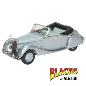 Coche modelo Oxford Diecast escala 1:43 Jaguar MkV cabeza caída cupé plata opalescente - Imagen 1 de 1