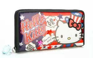 Sweet Kawaii Japanese Hello Kitty Zip Wallet Fits iphone in Bag Purse Clutch - Picture 1 of 7