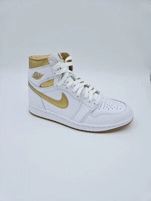 AIR JORDAN 1 RETRO HI OG  White /Metallic Gold Women’s Shoes  FD2596-107.   #88 - Image 1 of 4