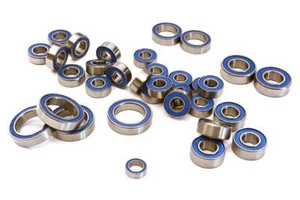 Low Friction Blue Rubber Sealed Bearings (33) Set for Traxxas 1/10 E-Revo(-2017) - Picture 1 of 1