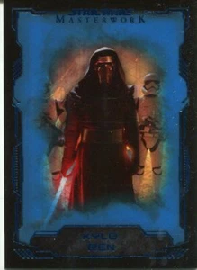Star Wars Masterwork 2016 Blue Base Card #41 Kylo Ren - Picture 1 of 1