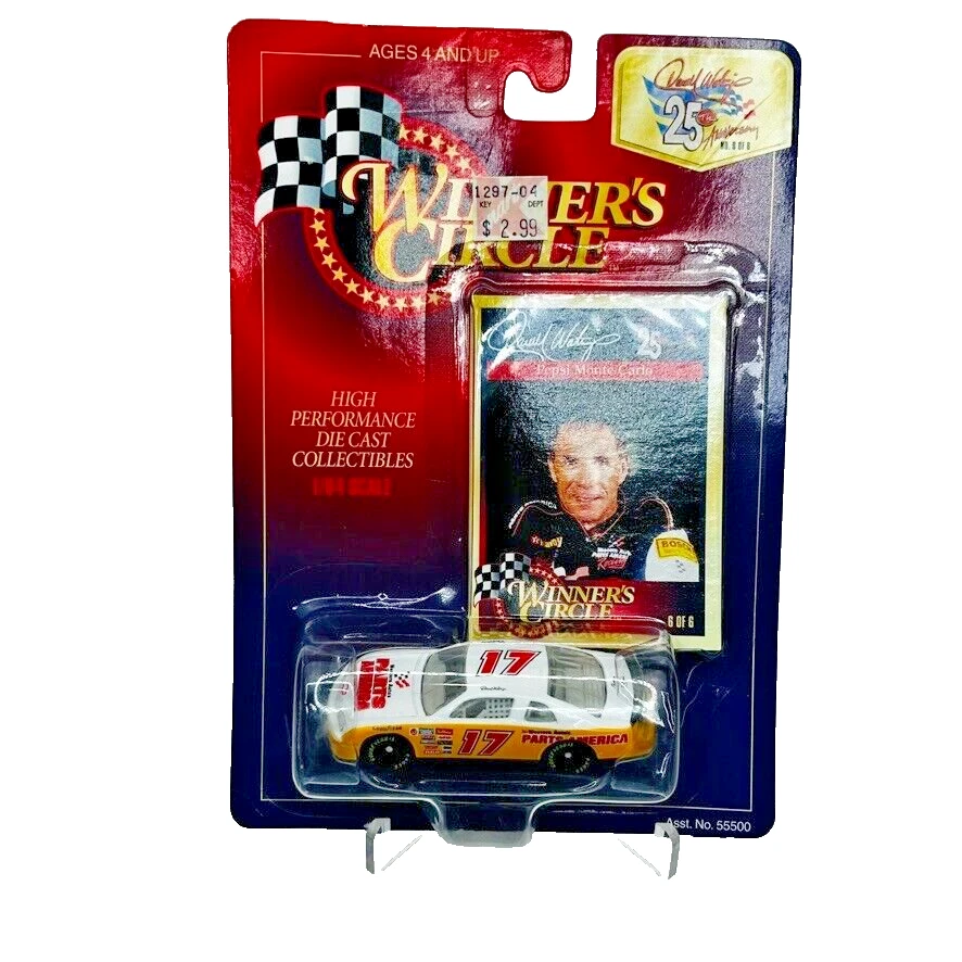 NASCAR Winner's Circle Darrell Waltrip 25th Anniversary Pepsi Monte Carlo 1 64