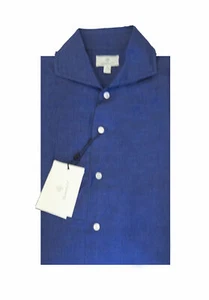 GANT DIAMOND G Men's Sky Indiolino Fitted Amalfi Shirt 384437 Size M $155 NWT - Picture 1 of 1