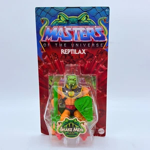 Masters of the Universe Origins Snake Men Reptilax Actionfigur 2024 nicht neuwertig - Bild 1 von 9