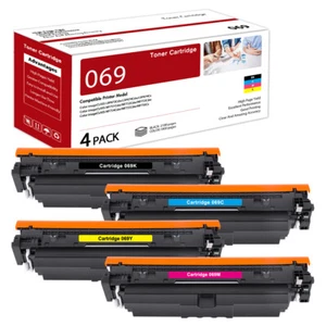 New Toner Cartridge (WITH CHIP) for Canon 069 LBP674Cdw MF753Cdw MF751Cdw Lot - Picture 1 of 7