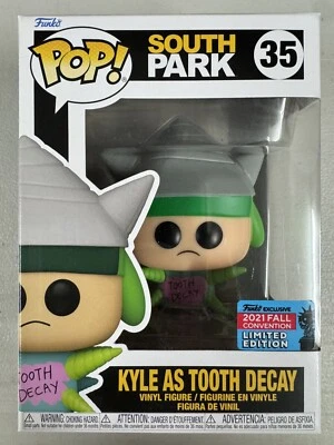 Kyle as Tooth Decay 35 ~ South Park ~ Vinilo Funko Pop ~ Edición Limitada Otoño Con 2021 Foto 1 de 4