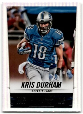 2014 Panini Hot Rookies Kris Durham Detroit Lions #75 - Image 1 of 2