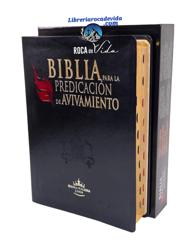 Biblia Estudio Reina Valera 1960 Para La Predicacion De Avivamiento E Index