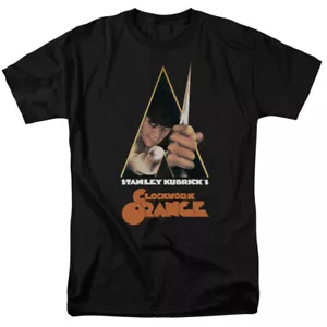 A Clockwork Orange Poster T Shirt Licensed Horror Movie Retro Tee Classic Black - Picture 1 of 2
