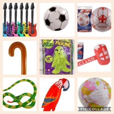 Игрушка надувные лодки-пришельцы-шары-попугаи - змей-гитары-футбол-англ - Изображение 1 из 4